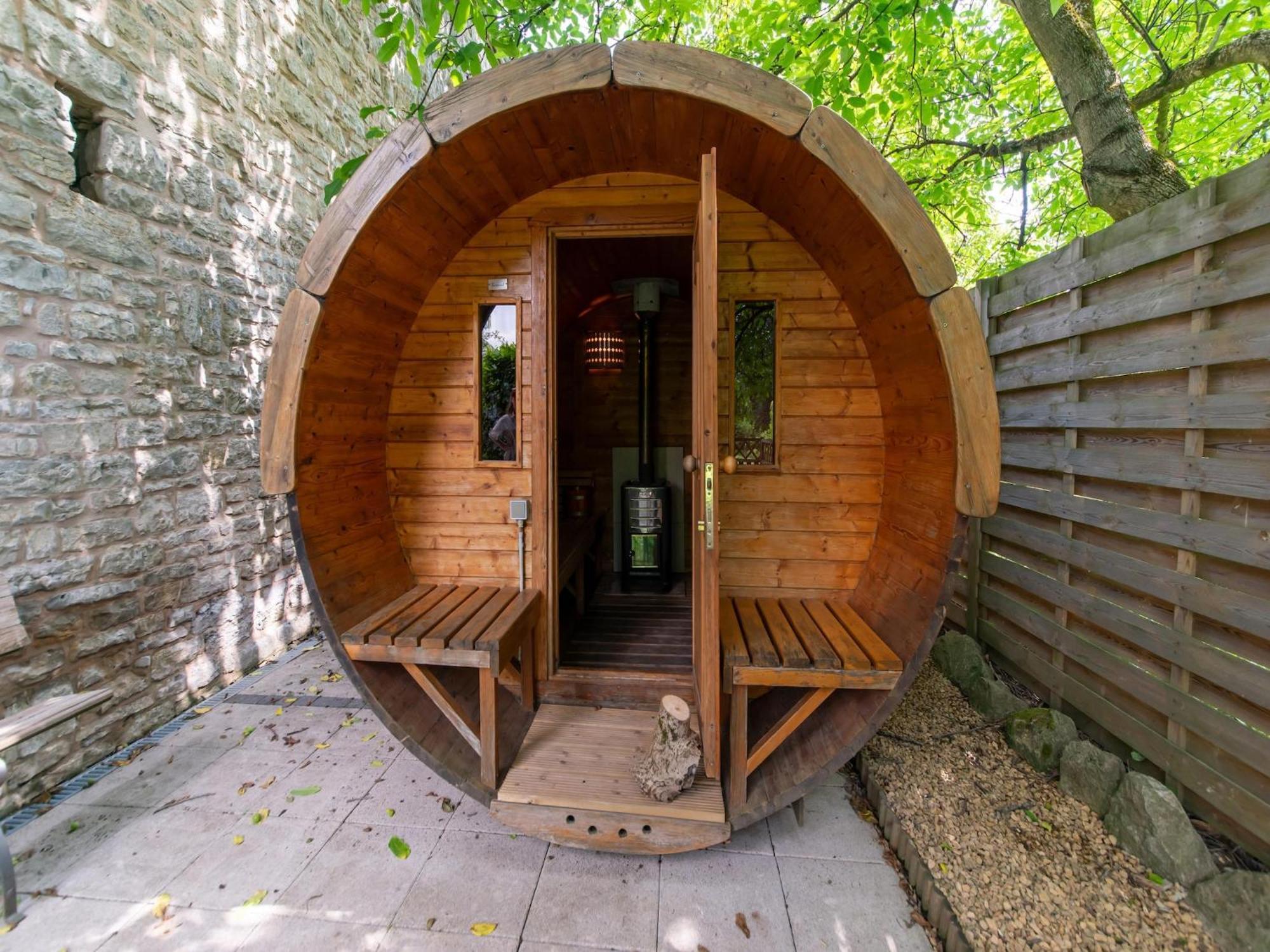 Luxury Holiday Home In Melreux Hotton With Sauna Exterior photo